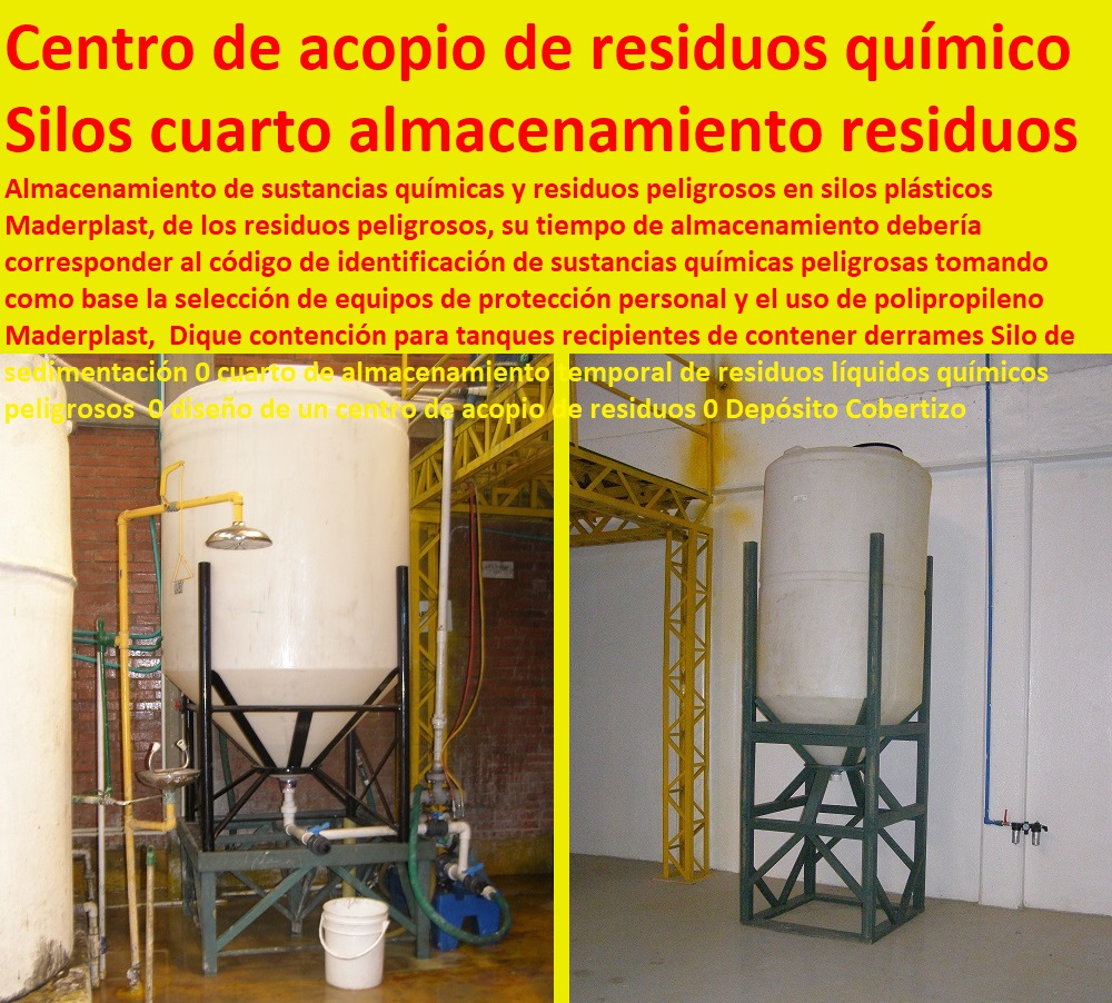 Dique contención para tanques recipientes de contener derrames Silo de sedimentación 0 cuarto de almacenamiento temporal de residuos líquidos químicos peligrosos Empaques, Nichos, Cajilla, Diques, Recipientes, Depósitos, Estibas Antiderrames, Contenedores, Cajones, Tanques, Cajas, Shelters, Refugios, 0 diseño de un centro de acopio de residuos 0 Depósito Cobertizo Dique contención para tanques recipientes de contener derrames Silo de sedimentación 0 cuarto de almacenamiento temporal de residuos líquidos químicos peligrosos  0 diseño de un centro de acopio de residuos 0 Depósito Cobertizo